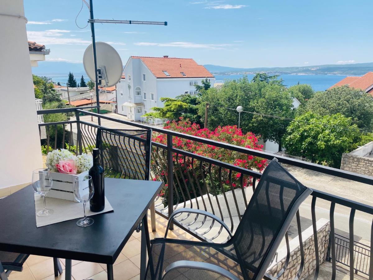 Apartman Irena 2 Dramalj Esterno foto